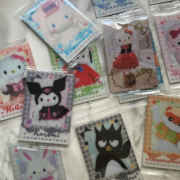 New SANRIO Hello Kitty and Friends mascot card lot - Picture 10 of 10
